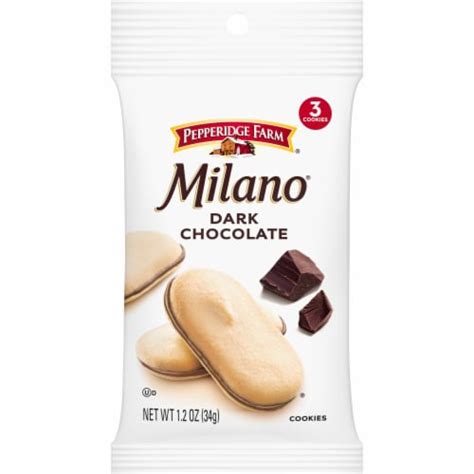 Pepperidge Farm® Milano® Dark Chocolate Cookies, 3 ct / 1.2 oz - Pay Less Super Markets