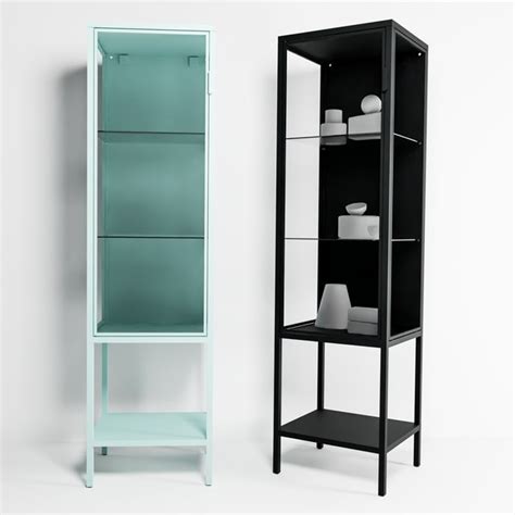 Rudsta ikea glass-door cabinet 3D - TurboSquid 1705803