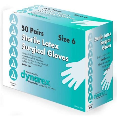 Latex Surgical Gloves Sterile LP, 50 pairs/box Sz. 7.5 | Chandler Medical Supply Store