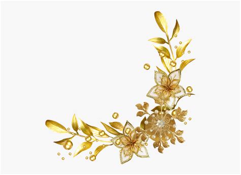 gold flower clipart 10 free Cliparts | Download images on Clipground 2024