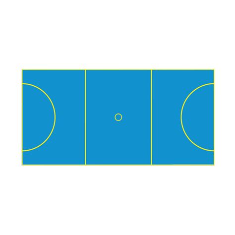 Sports Coated Netball Court - Sports Court Markings