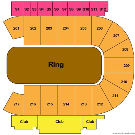 Mid America Center Seating Chart | Mid America Center Event Tickets ...