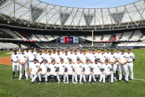 New York Yankees, London, 2019. Yankees Team, New York Yankees Baseball, Pro Baseball, Baseball ...