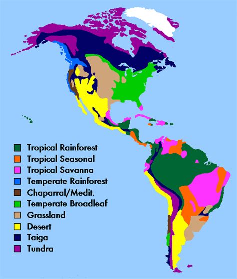 Location and climate - tundra