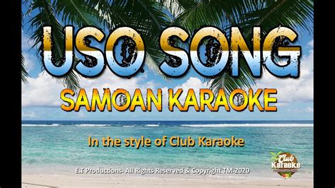 USO SONG...Samoan Karaoke 2020 Chords - Chordify