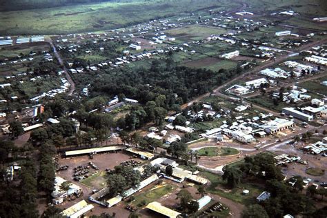 Pleiku Aerial - 1967/68 | Vietnam war photos, Vietnam war, Vietnam