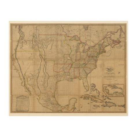 Map United States Of America 1823 - Direct Map