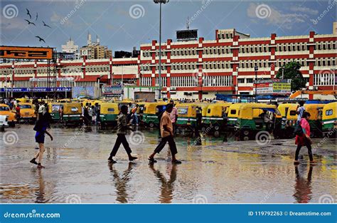 Monsoon after effects editorial stock photo. Image of effects - 119792263