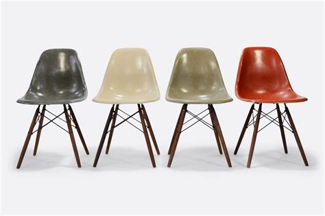 Modern Vintage Amsterdam - Original Eames Furniture — Eames Set of 4 ...