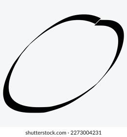 Black White Circle Hand Drawn Marking Stock Vector (Royalty Free) 2273004231 | Shutterstock