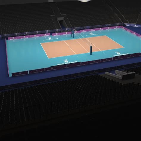 Volleyball Arena 3D Model - TurboSquid 1183288