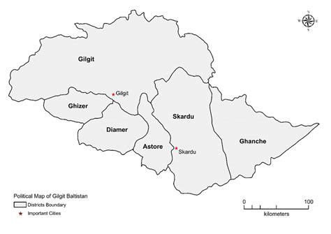 Administrative Divisions of Gilgit Baltistan. | Download Scientific Diagram