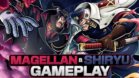 Magellan & Shiryu Gameplay | One Piece Bounty Rush - YouTube