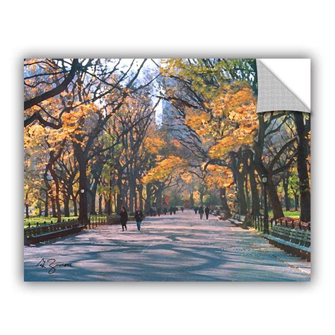 ''Central Park' Removable Wall Art Mural, 24x32 - Walmart.com - Walmart.com