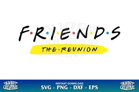 Friends Reunion Logo SVG - Gravectory