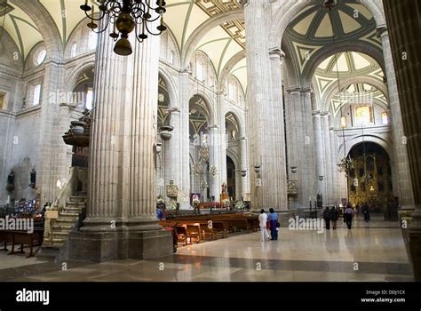 Mexico City Metropolitan Cathedral (1573-1813).Interior.Mexico City ...