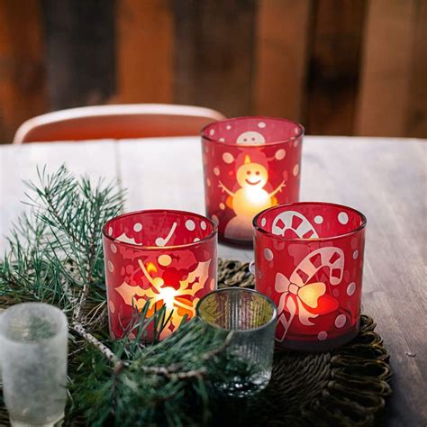 Hot Selling Christmas Candle Holders for Holiday Wedding Party Dining ...