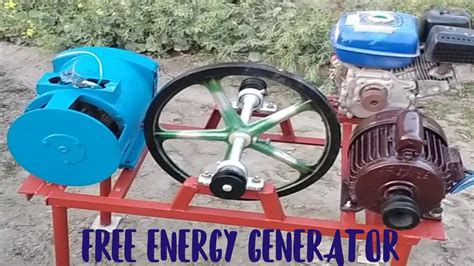 Free Energy Generator Diagram