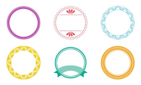 Downloadable Free Printable Round Labels - FREE PRINTABLE TEMPLATES