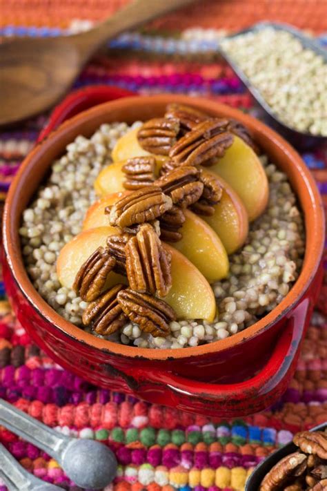 Apple Pecan Buckwheat Groats (Gluten Free) • Recipe for Perfection