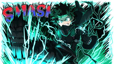 1360x768 Izuku Midoriya HD My Hero Academia Cartoon Art Desktop Laptop HD Wallpaper, HD Anime 4K ...