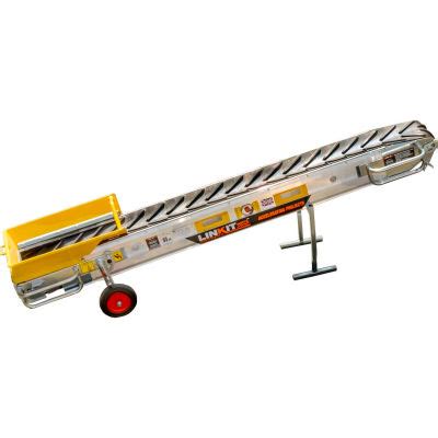 LINKIT LKS300-3.2 - 300 Series Portable Dirt & Aggregate Conveyor 10'L x 12"W | B2314396 ...