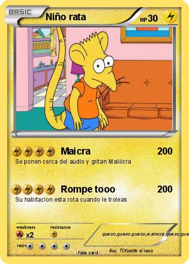 Pokémon Nino rata 28 28 - Maicra - Mi carta pokémon