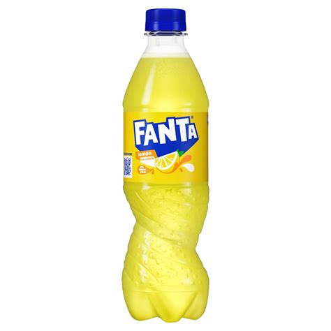 Fanta Lemon 500ml | Orange and Fruit Flavoured | Iceland Foods