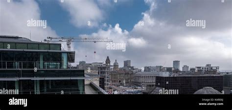 Birmingham city centre skyline Stock Photo - Alamy