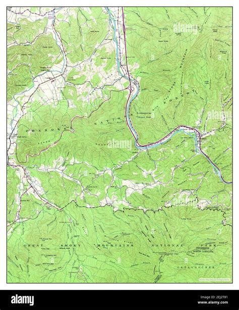 Hartford, Tennessee, map 1940, 1:24000, United States of America by Timeless Maps, data U.S ...