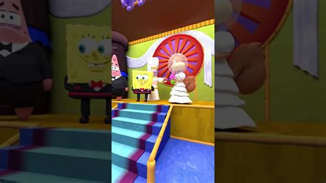 SpongeBob and Sandy wedding. Full video in the description! #shorts - YouTube