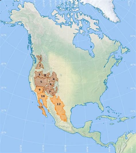 List of North American deserts - Wikipedia | Deserts, Habitats, North ...