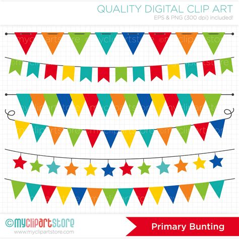 Primary colors flag banner clipart | Thanksgiving banner, Bunting banner, Fall banner