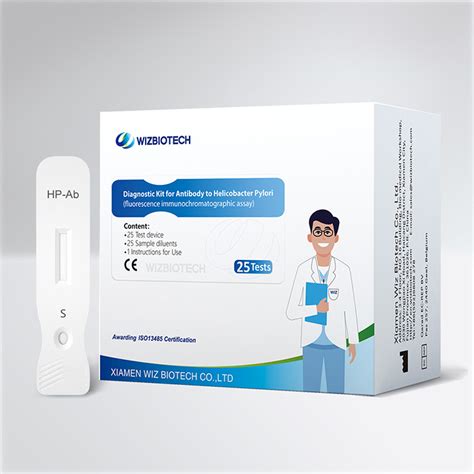 Supply Helicobacter H Pylori Antibody Stomach Ulcer Blood Test Kit Machine Use Wholesale Factory ...