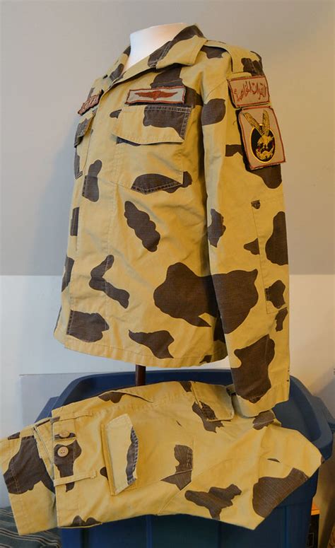 Egyptian Army Thunderbolt Camouflage Uniform