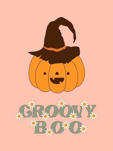 Premium Vector | Retro Halloween poster