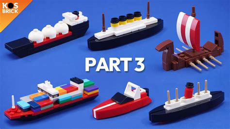 Lego Mini Ships - Part 3 (Tutorial) - YouTube