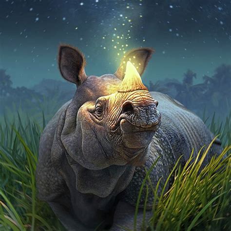 Rhinoceros Unicornis, A Closer Look by Jerry LoFaro | Rhinoceros, Unicorn wall art, Animals