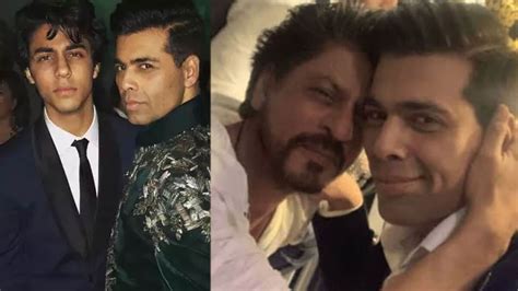 As Aryan gets bail, Karan Johar hugs Shah Rukh Khan in throwback pic ...