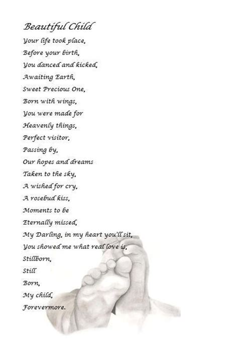 Child Funeral Poetry Print, Stillbirth Poem, Baby Death Poem, Child ...