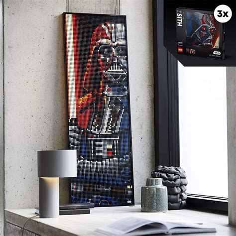 LEGO Art: Mit dem Star Wars Kunstbild "Die Sith" der dunklen Seite huldigen