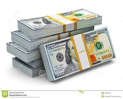 Stack Us 100 Dollar Bills Stock Photos, Images, & Pictures - 695 ... | Money concepts, Dollar ...