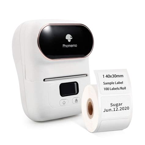 Buy Phomemo Label Maker Machine - Phomemo M110 Portable Bluetooth Thermal Label Printer. Sticker ...