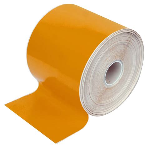 Brady BPTC-83-439-OR Printable Orange Vinyl Labels 83.00mm x 40m from Labelzone