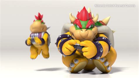 Gaming with Bowser & Bowser Jr Nintendo Switch | Bowser, Super mario art, Mario art