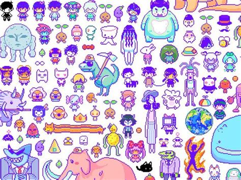 『OMORI』 (@OMORI_GAME) / Twitter | Pixel art, Sprite, Sketch book