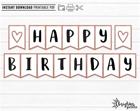 Free happy birthday printable letters free, Download Free happy ...