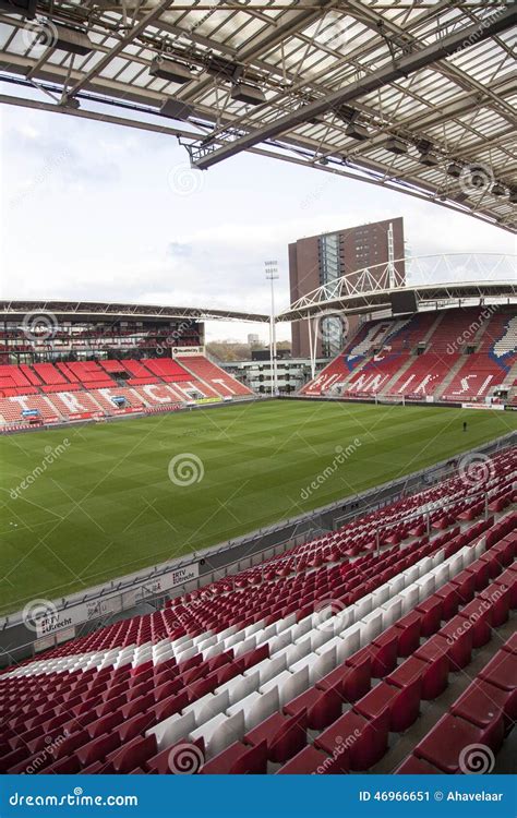 Stadium of Soccer Club Fc Utrecht in the Netherlands Editorial Photo ...