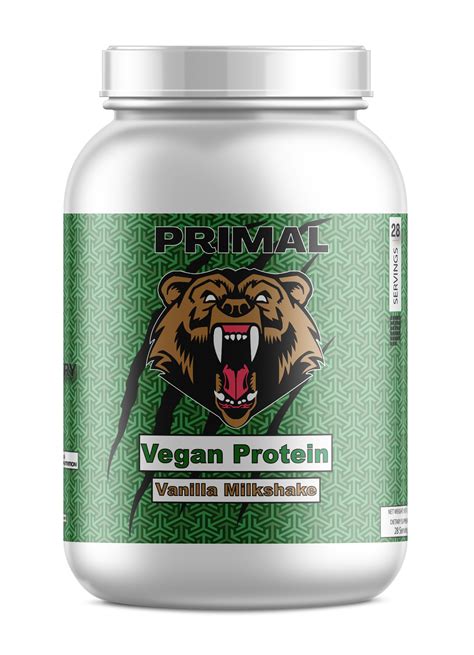 Vegan Protein-Vanilla Milkshake – primalfitnessandnutrition