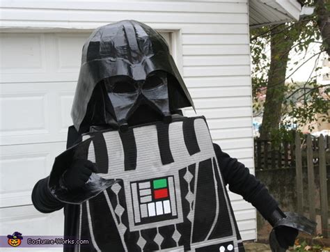 Homemade Lego Darth Vader Costume - Photo 2/5